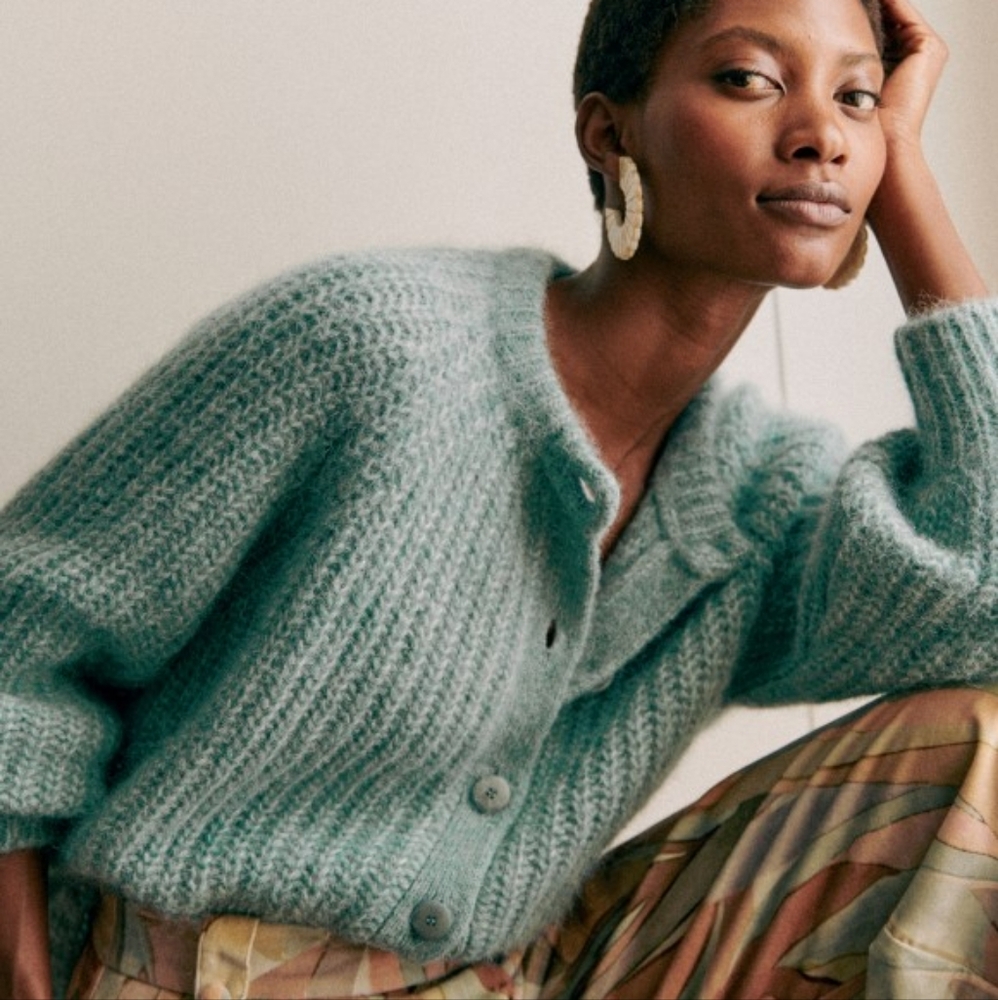 NWT Sezane Emile Cardigan